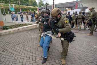 De desórdenes públicos a delito penal: la criminalización de las protestas propalestina De desórdenes públicos a delito penal: la criminalización de las protestas propalestina