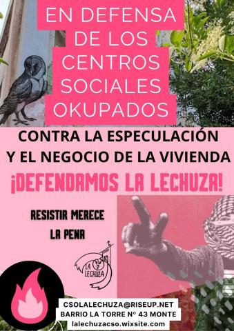 3 de junio: El CSOA La Lechuza existe y resiste