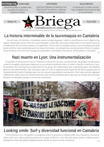 ¡El briega en papel del mes de julio lleva días en la calle! ¡El briega en papel del mes de julio lleva días en la calle!