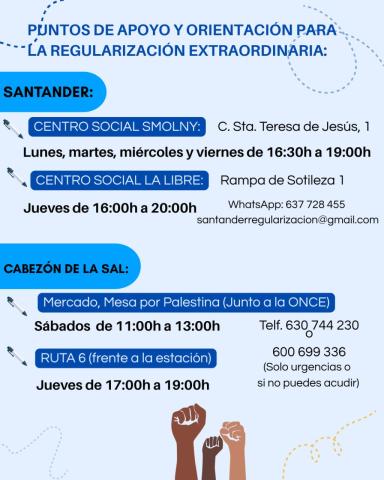 Organización autónoma de un punto de información y apoyo mutuo para el proceso de regularización Organización autónoma de un punto de información y apoyo mutuo para el proceso de regularización
