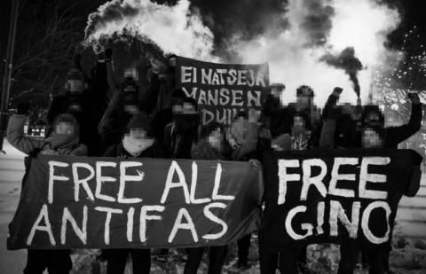 Solidaridad práctica con los acusados ​​antifascistas Zaid y Gino