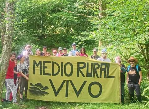 Una ruta interpretativa para denunciar los peligros de la ampliación de la central hidroeléctrica Aguayo II