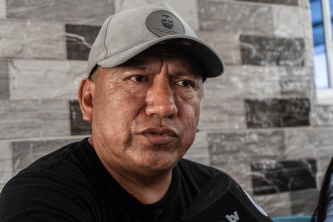 El capitán Hernán Flores creyó que los drones que se acercaban eran de filmación. Foto: cortesía Billy Navarrete
