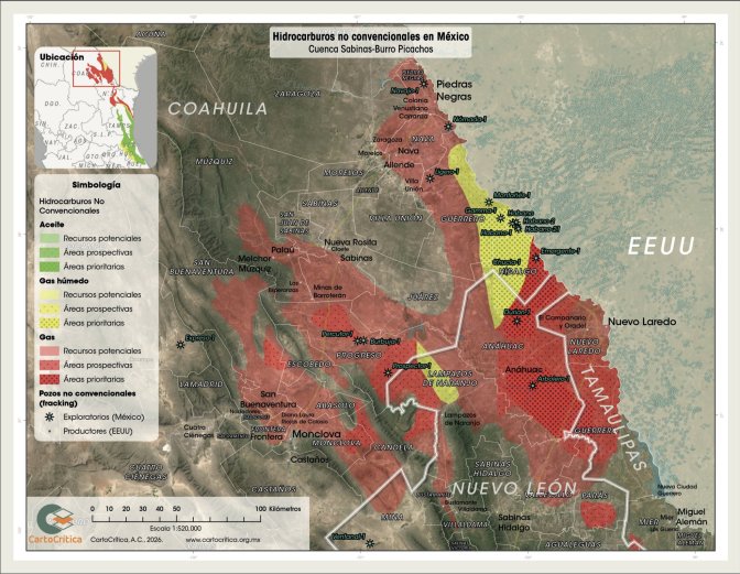 En la cuenca Sabinas-Burro Picachos el principal riesgo por fracking es la falta de agua en la región