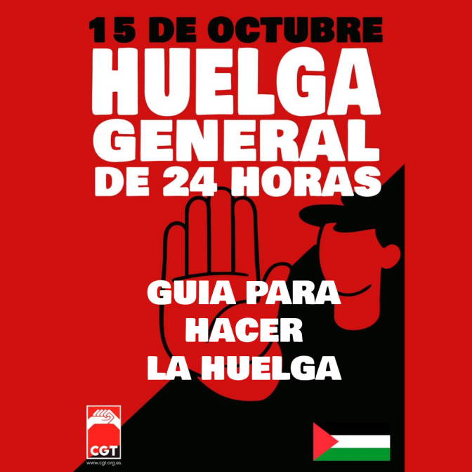 Imagen de Guía práctica sobre el Derecho a la Huelga con motivo del 15-O